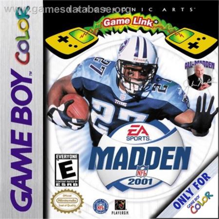 Cover Madden NFL 2001 for Game Boy Color